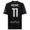 Oficiální Fotbalový Dres AC Milán Christian Pulisic 11 Čtvrtý 2023-24 Černá pro Muži